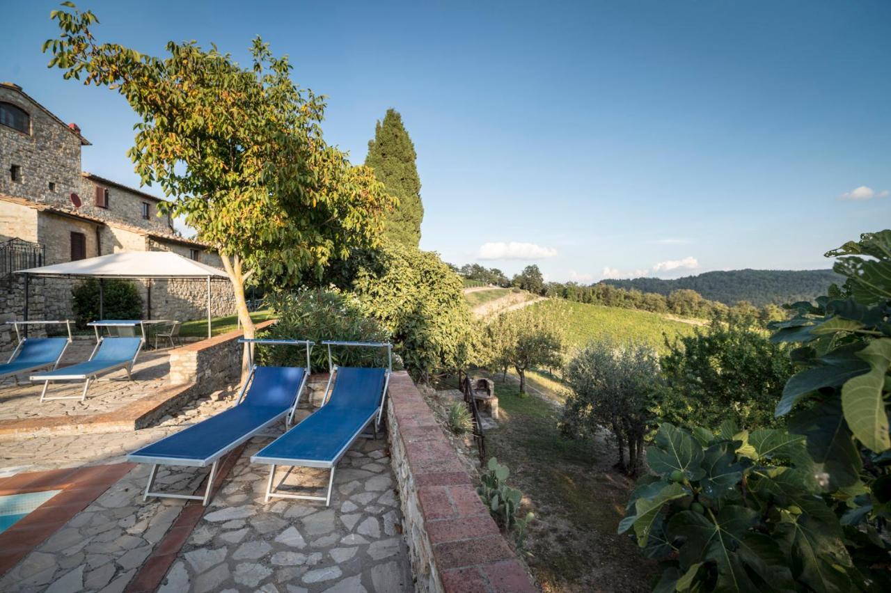 Collelungo Vendégház Castellina in Chianti Kültér fotó